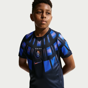 Nike Uruguay 2026 Stadium Away Big Kids' Nike Dri-FIT Soccer Replica Jersey in Blue | IO4687-451 - $72.97 at Nike