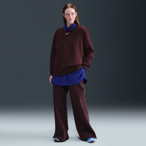 Nike Women's Nike Sportswear Phoenix Fleece High-Waisted Wide-Leg Pants in Red | IH1011-652 - $60.97 at Nike