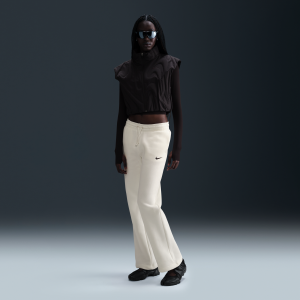 Nike Women's Nike Sportswear Phoenix Fleece Mid-Rise Open-Hem Pants in White | HQ7723-133 - $52.97 at Nike