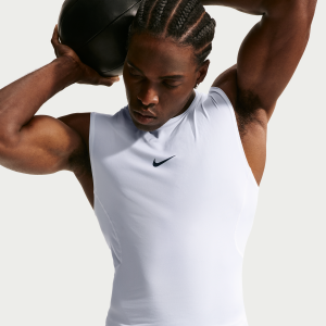 Nike Men's Nike Pro Dri-FIT Tight Sleeveless Fitness Top in White | FB7914-100 - $32.00 at Nike