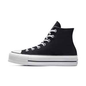 Nike Men's Chuck Taylor All Star Lift Platform Canvas Shoes in Black | 560845F-001