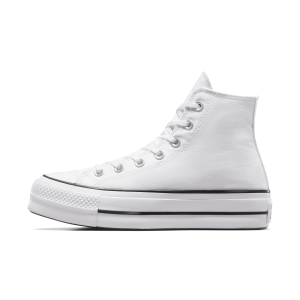 Nike Men's Chuck Taylor All Star Lift Platform Canvas Shoes in White | 560846F-102