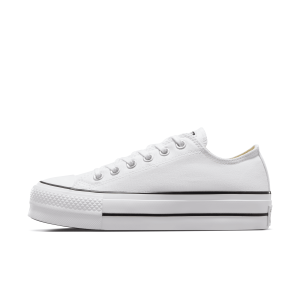 Nike Men's Chuck Taylor All Star Lift Platform Canvas Shoes in White | 560251F-102