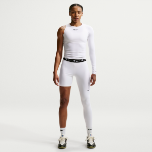 Nike Nike Women's A'ja Wilson A'symmetric Reversible Single-Leg Basketball Leggings in White | II4223-100 - $48.97 at Nike