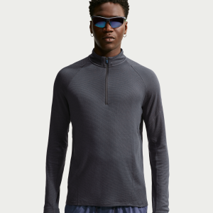 Nike Nike Men's Lab | Running Wool-Blend Mid Layer in Grey | IH0747-013 - $110.00 at Nike