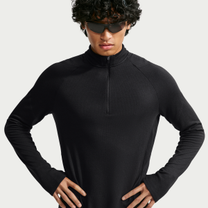 Nike Nike Men's Lab | Running Wool-Blend Mid Layer in Black | IH0747-010 - $110.00 at Nike