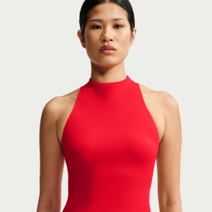 Nike Nike Women's SKIMS Matte Mock-Neck Racerback Tank Top in Red | IR5031-657 - $68.00 at Nike