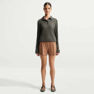 Nike Nike Women's SKIMS Stretch Knit 5" Shorts in Brown | IV6653-263 - $68.00 at Nike