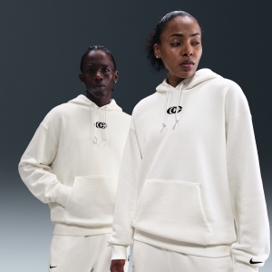 Nike Caitlin Clark Nike Men's Basketball Fleece Pullover Hoodie in White | IQ5572-133 - $66.97 at Nike