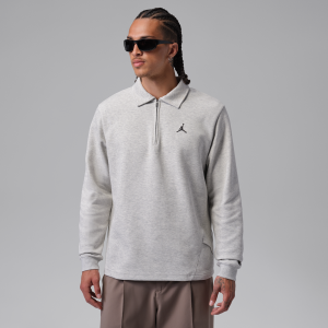 Jordan Men's Jordan 1/2-Zip Collared Long-Sleeve Golf Top in Grey | IQ1392-050 - $85.97 at Nike