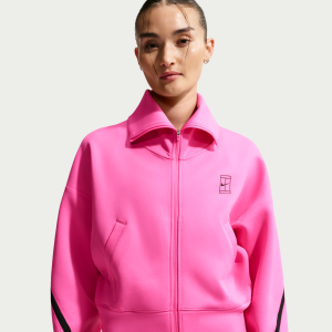 Nike Nike Women's Advantage Dri-FIT Full-Zip Tennis Jacket in Pink | IB0776-617 - $59.97 at Nike