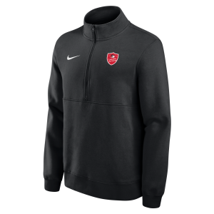 Nike Nike Men's College (Winston-Salem State University) Club Fleece 1/4-Zip Top in Black | M34407WISA25-BLK - $44.97 at Nike