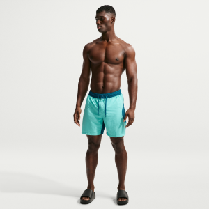 Nike Nike Men's Swim 7" Fully Lined Volley Short in Green | NESSG517-468 - $44.97 at Nike