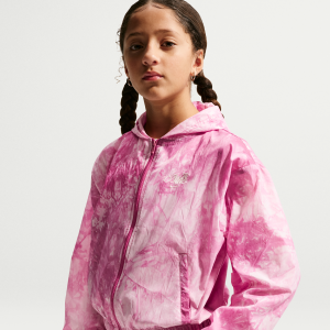 Nike Women's Nike Sportswear Club Girls' Woven Track Jacket in Purple | IF1731-641 - $49.97 at Nike