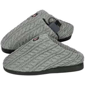 ActionHeat 5V Battery Heated Cable Knit Slippers