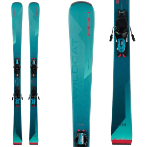 Elan Women's Wildcat 76 Light Shift Skis with ELW 9.0 GripWalk Shift Bindings