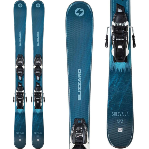 Blizzard Girls Sheeva Twin Jr Skis with Jr WB 4.5 Bindings