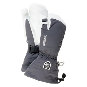 Hestra Hestra Men's Army Leather Heli 3 finger Ski Gloves - $160.00 at Sun & Ski Sports