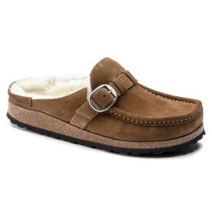 Birkenstock Birkenstock Women's Buckley Shearling Narrow Slippers - $174.95 at Sun & Ski Sports