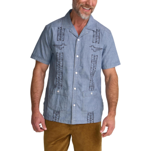 Howler Brothers Howler Brothers Men's Guayabera Button Down Short Sleeve Shirt - $67.85 at Sun & Ski Sports