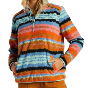 Billabong Women's Boundary Mock 3 Fleece Jacket