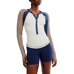 Fp Movement FP Movement Women's Kick Off Printed Layer Long Sleeves Shirt - $46.84 at Sun & Ski Sports