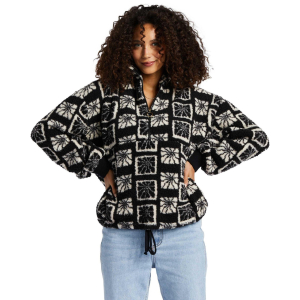 Billabong Women's Time Off Half Zip Fleece Pullover