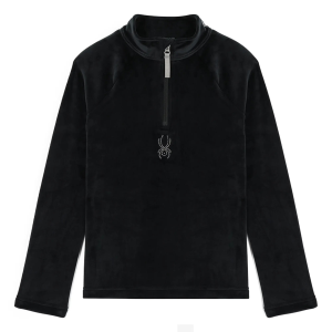 Spyder Girls' Shimmer Bug Half Zip Pullover