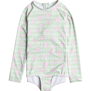 ROXY Little Girls' Hibiline Onesie Rashguard