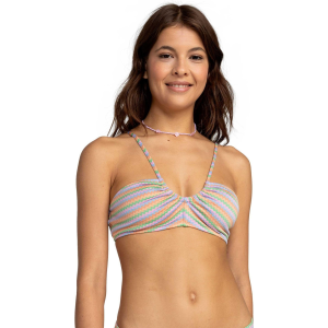 Roxy ROXY Women's Wavy Stripe Fashion Bralette Bikini Top - $29.85 at Sun & Ski Sports