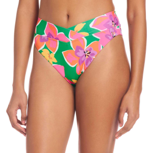 Sanctuary Sanctuary Women's Super Bloom V Waist High Leg Bikini Bottoms - $16.87 at Sun & Ski Sports