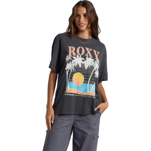 Roxy ROXY Women's Bring The Good Vibes Oversized T-Shirt - $20.85 at Sun & Ski Sports