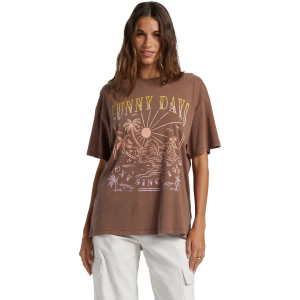 Roxy ROXY APPAREL Women's Sunny Days Oversized Boyfriend T-Shirt - $20.85 at Sun & Ski Sports