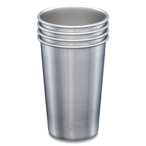 Klean Kanteen 4 Pack 16 oz Steel Pint Cup
