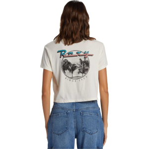 ROXY APPAREL Women's Baja Cali Cropped T-Shirt