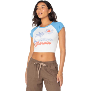 Roxy ROXY Women's Paraiso Cropped T-Shirt - $21.84 at Sun & Ski Sports
