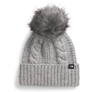 The North Face Kids' Oh Mega Fur Pom Beanie Hat