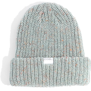 Coal Shoreline Speckle Knit Beanie Hat