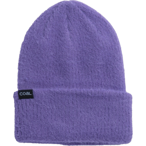 Coal Pearl Fuzzy Knit Beanie Hat