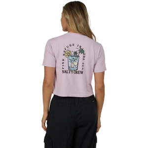 Salty Crew Salty Crew Women's Ocean Spray Crop T-Shirt - $16.85 at Sun & Ski Sports