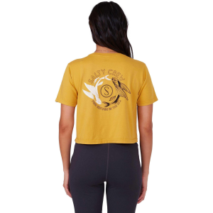 Salty Crew Salty Crew Women's Fin and Yang Crop Short Sleeve T-Shirt - $16.85 at Sun & Ski Sports