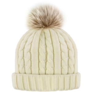 Mitchie's Matchings Mitchie's Matchings Women's Knit Faux Pom Beanie Hat - $30.00 at Sun & Ski Sports