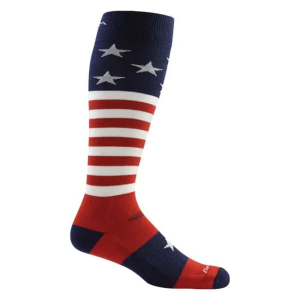 Darn Tough Vermont Darn Tough Vermont Men's Captain Stripe OTC Midweight Ski & Snowboard Socks - $29.00 at Sun & Ski Sports