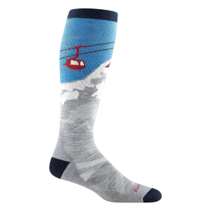 Darn Tough Vermont Darn Tough Vermont Men's Heady Yeti Over The Calf Midweight with Cushion Ski Socks - $33.00 at Sun & Ski Sports
