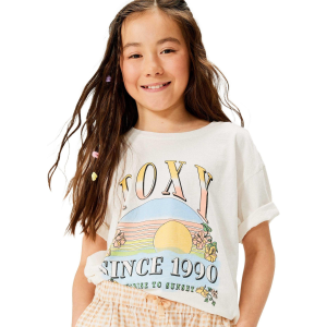 Roxy ROXY Girls Sunrise To Sunset Oversized Boyfriend T-Shirt - $13.85 at Sun & Ski Sports
