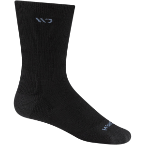 Wide Open Women's Solid Cushioned Crew Socks