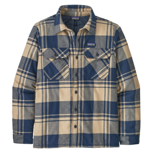 Patagonia Men's Insulated Organic Cotton Midweight Fjord Flannel Shirt