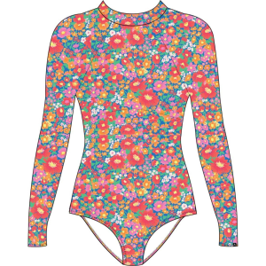 Rip Curl Girls' Las Dalias Long Sleeve Surfsuit
