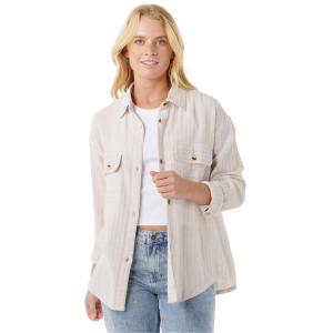 Rip Curl Rip Curl Women's Oceanic Textured Shacket - $51.82 at Sun & Ski Sports