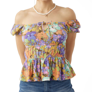 O'neill ONeill Women's Raja Multi Floral Top - $19.86 at Sun & Ski Sports